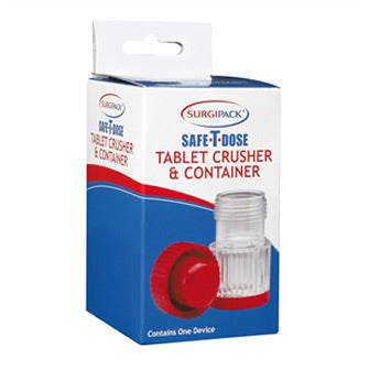 SurgiPack Safe-T-Dose Tablet Crusher & Container