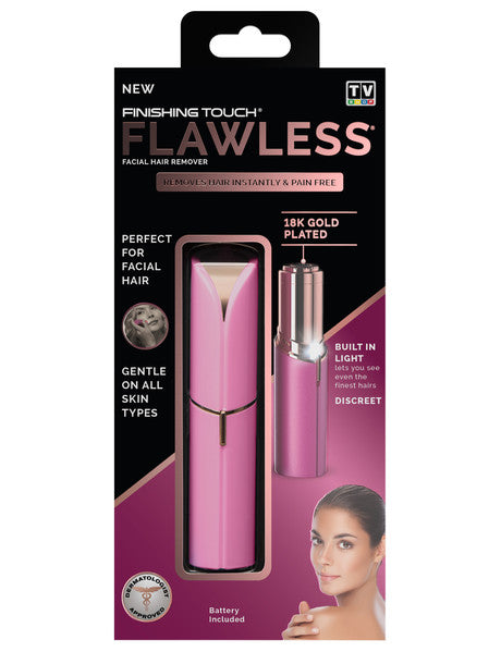 Finishing Touch Flawless Facial Hair Remover Pink Crystal