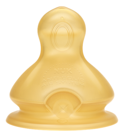 NUK First Choice Plus Latex Teat 2 Pack