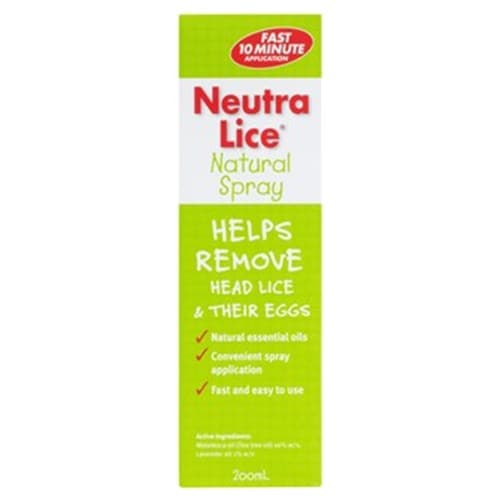 Neutralice Head Lice Treatment Spray 200ml
