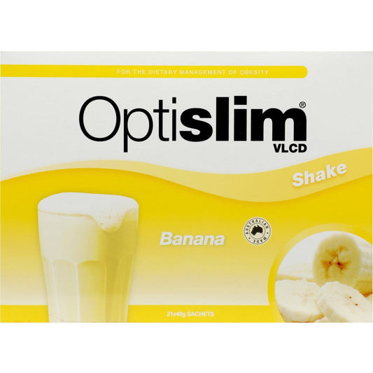 Optislim VLCD Meal Replacement Shake Banana (21x43g)