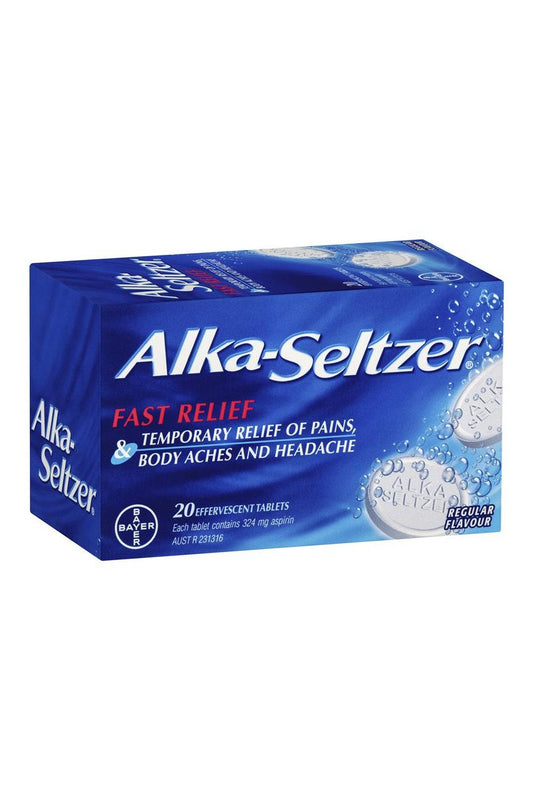 ALKA SELTZER Regular 20tabs