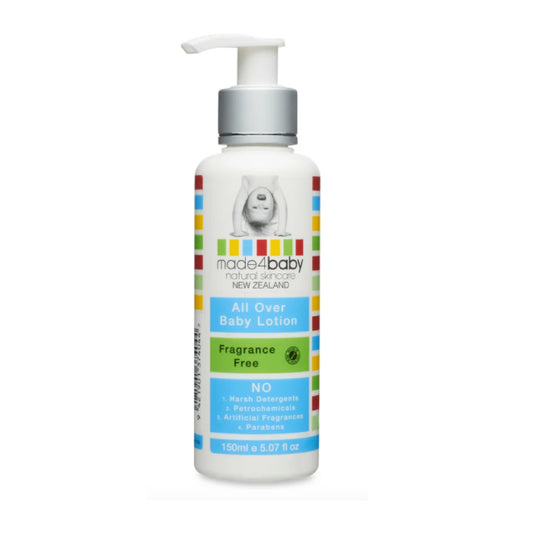 Made4Baby All Over Baby Lotion (Fragrance Free) 150ml