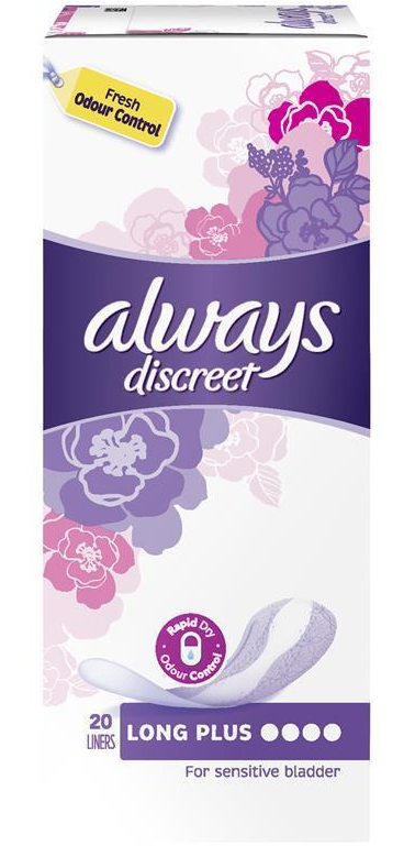 Always Discreet Liner Plus 20pk