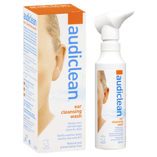 Audiclean Ear Cleansing Wash Spray 60ml
