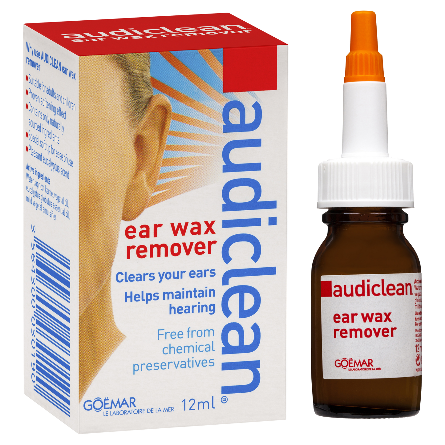 Audiclean Ear Wax Remover 12ml