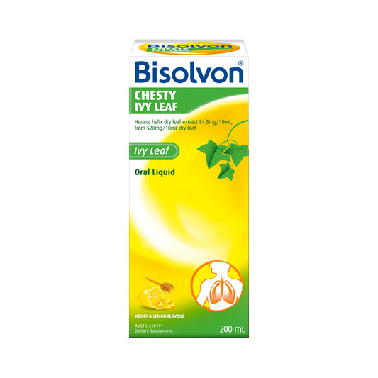 BISOLVON Chesty Chesty Ivy Leaf Lemon & Honey 200ml