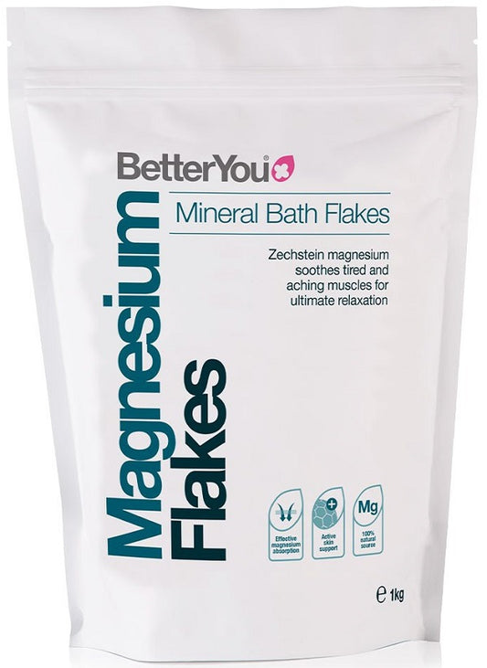 BetterYou Magnesium Mineral Bath Flakes 250g