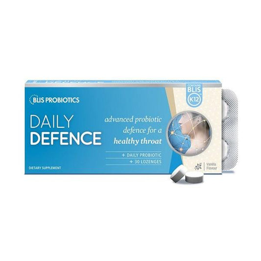 BLIS Daily Defence Lozenges Vanilla 30s