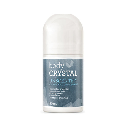 The Body Crystal Crystal Roll On Deodorant Frag Free 80ml