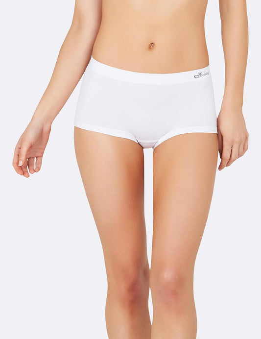 Boody Boy Leg Briefs White