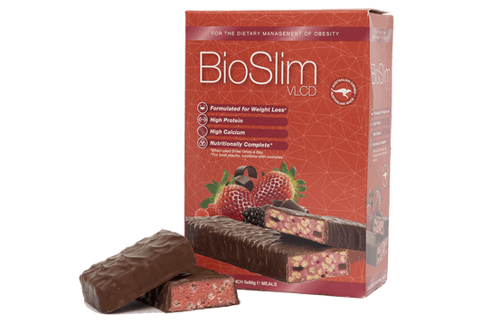 BioSlim VLCD Bar Choc Berry 5x60g