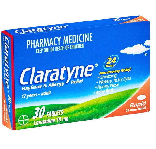 Claratyne 10mg 30 Tabs