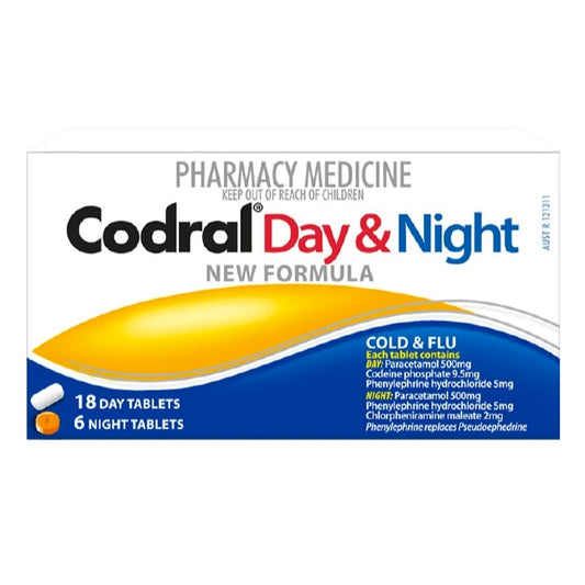 CODRAL PE Day & Night Tabs 24