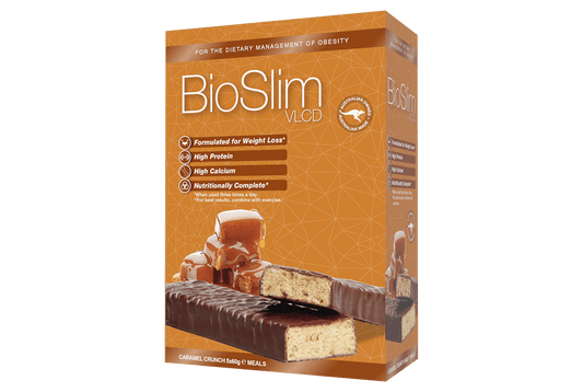 BioSlim VLCD Bar Caramel Crunch 5x60g