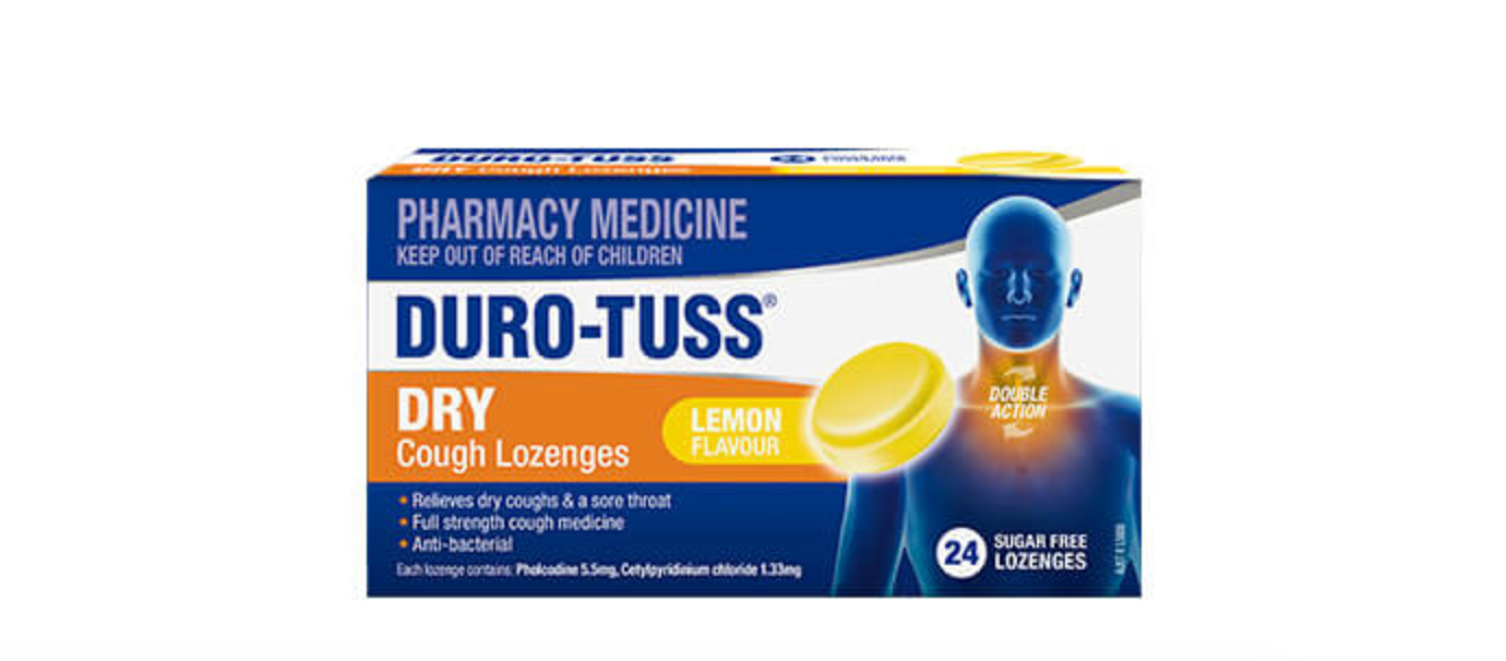 DURO-TUSS Dry Cough Lozenges ?€? Lemon 24