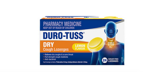 DURO-TUSS Dry Cough Lozenges ?€? Lemon 24