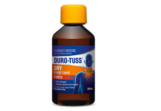 DURO-TUSS Dry FORTE Cough Liquid 200ml
