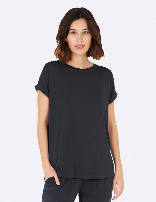 Downtime Lounge Top Black M - NEW