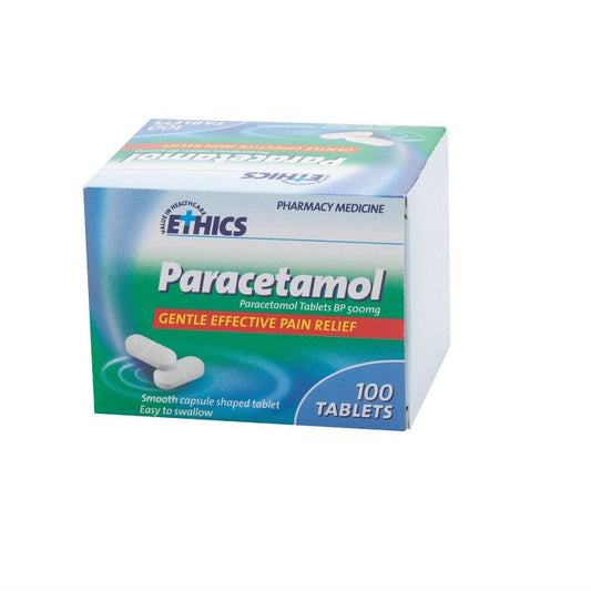 ETHICS Paracetamol 500mg 100 CS tab