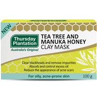 Thursday Plantation Tea Tree Manuka Honey Clay Mask 100g