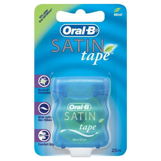 Oral-B Satin tape Dental Floss Mint 25m