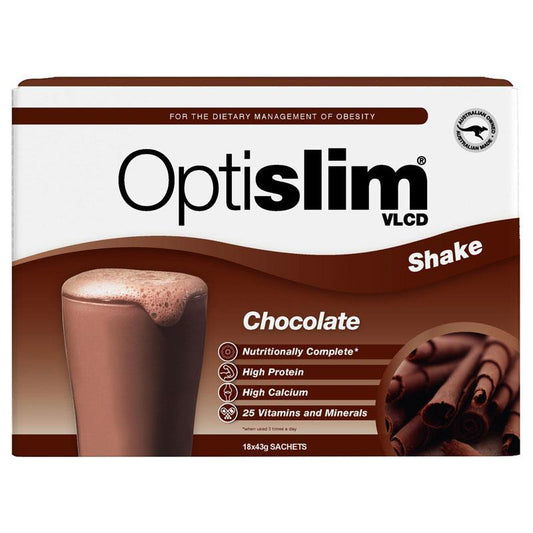 Optislim VLCD Meal Replacement Shake Chocolate (21x43g)