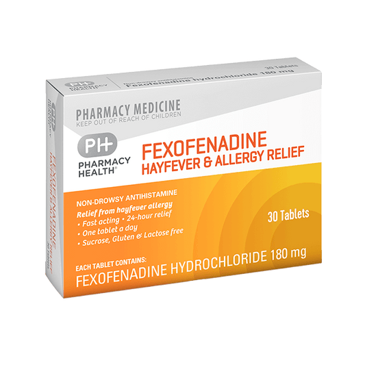 PH Fexofenadine Hayfever & Allergy Relief 30Tab