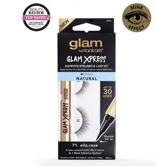 Glam Xpress Adhesive Eyeliner & Lash Kit -  71. Ella-Rose
