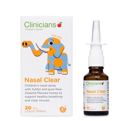 Clinicians Kids Nasal Clear Spray 20ml