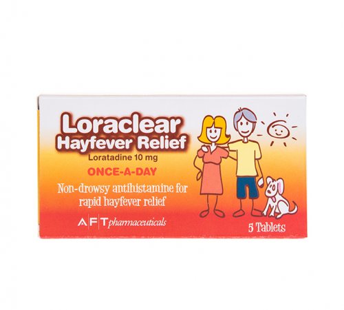 Loraclear Hayfever 10mg 30 tabs