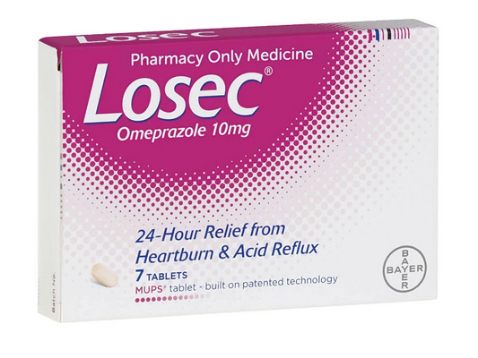 LOSEC 10mg 7 Tabs
