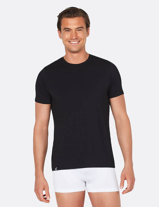 BOODY Men Crew Neck T-Shirt Black S