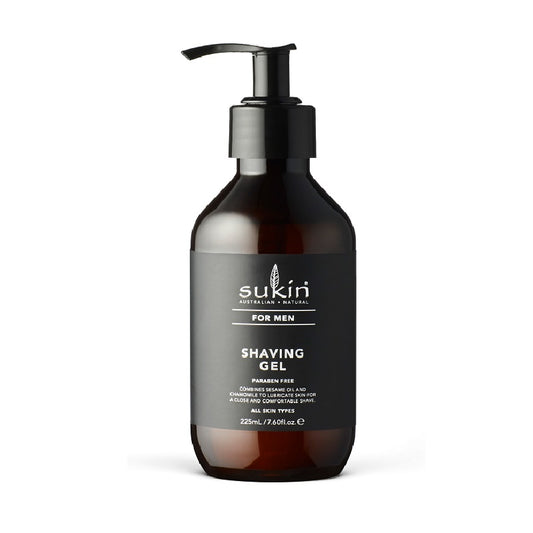 Sukin Men's Shaving Gel 225ml