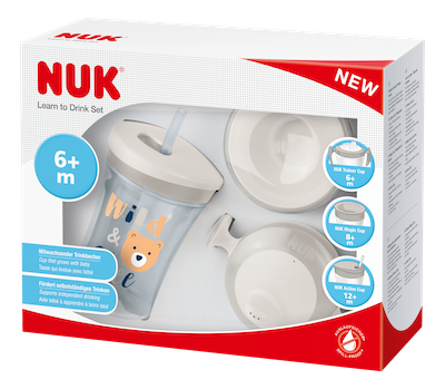NUK Learn to Drink Set 230ml Neutral