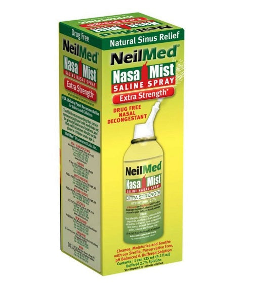 NeilMed NasaMist Hypertonic Saline Spray 125ml