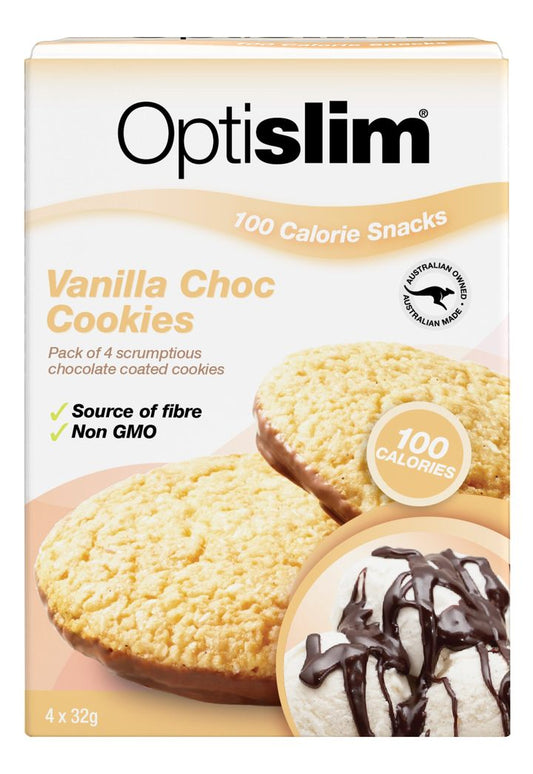Optislim Snack Cookie Van/Choc 32g