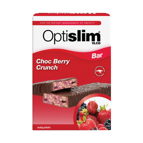 Optislim VLCD Bar Choc Berry Crunch (5x60g)
