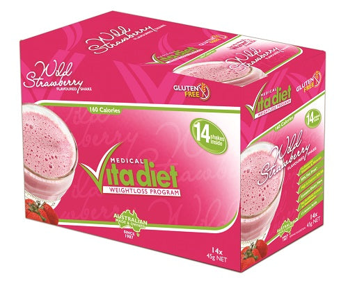 VITA DIET Strawberry Shake Single