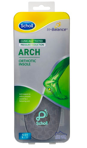 Scholl In-Balance Insole Ball of Foot and Arch Small