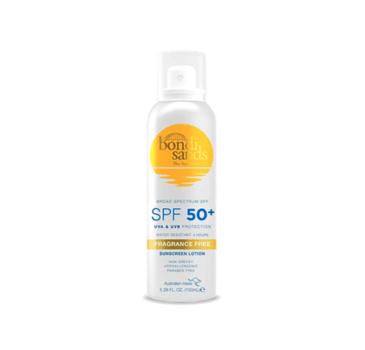 Bondi Sands SPF 50 Fragrance Free Aerosol Mist Spray 160g