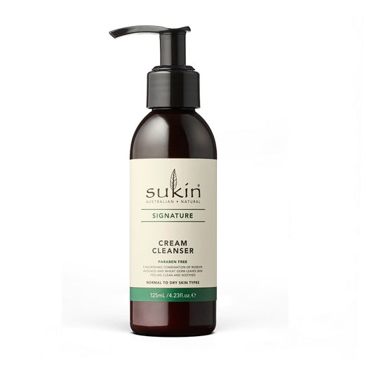 Sukin Signature Cream Cleanser Pump 125ml