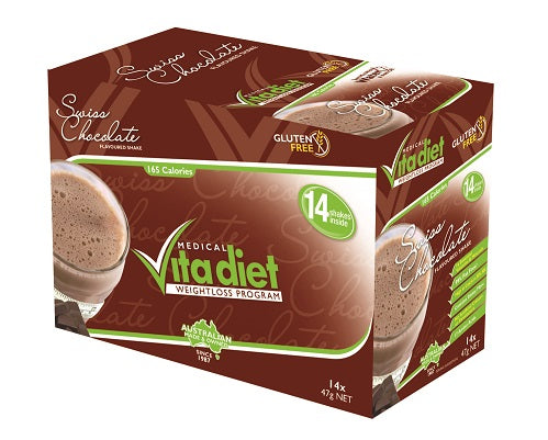 VITA DIET Swiss Choc. Shakes 14sach