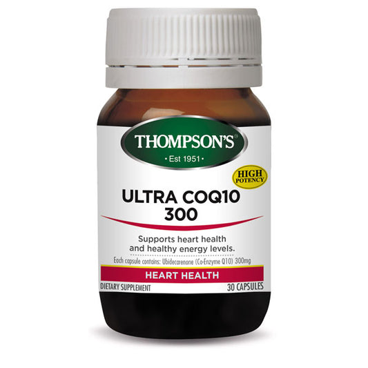 Thompsons Ultra CoQ10 300mg Capsules 30