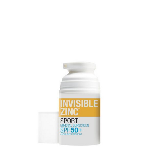 Invisible Zinc Sports 4hr Water Resistant SPF50+  50ml