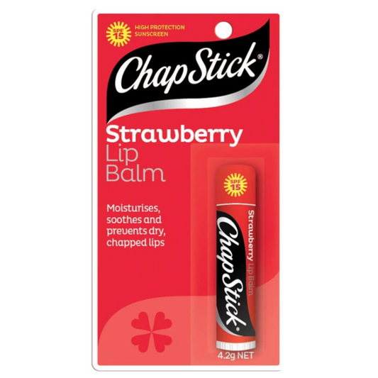 Chapstik Strawberry Lip Balm SPF15 4.2g