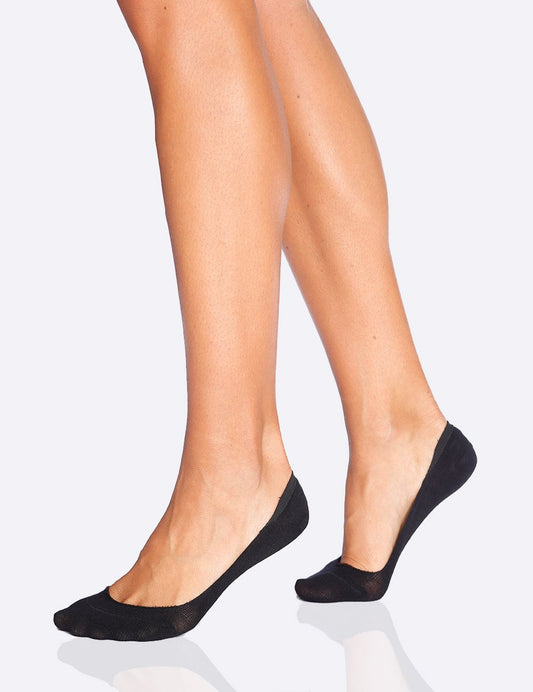 Boody Women's Low Hidden Socks Black Size 3-9