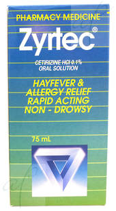 ZYRTEC Allergy & Hayfever Rel. 75ml