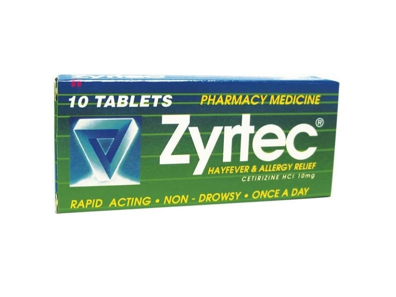 ZYRTEC Allergy & Hayfever Relief 10s
