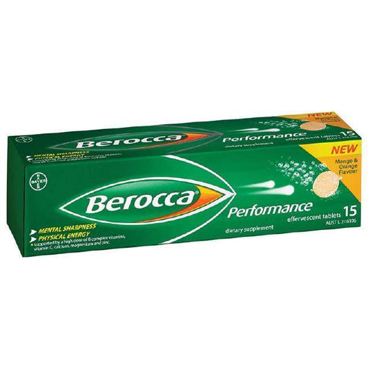 BEROCCA Mango & Orange 15s